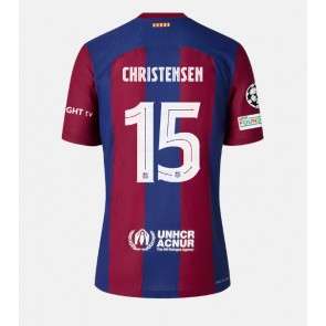 Barcelona Andreas Christensen #15 Domaci Dres 2023-24 Kratak Rukavima